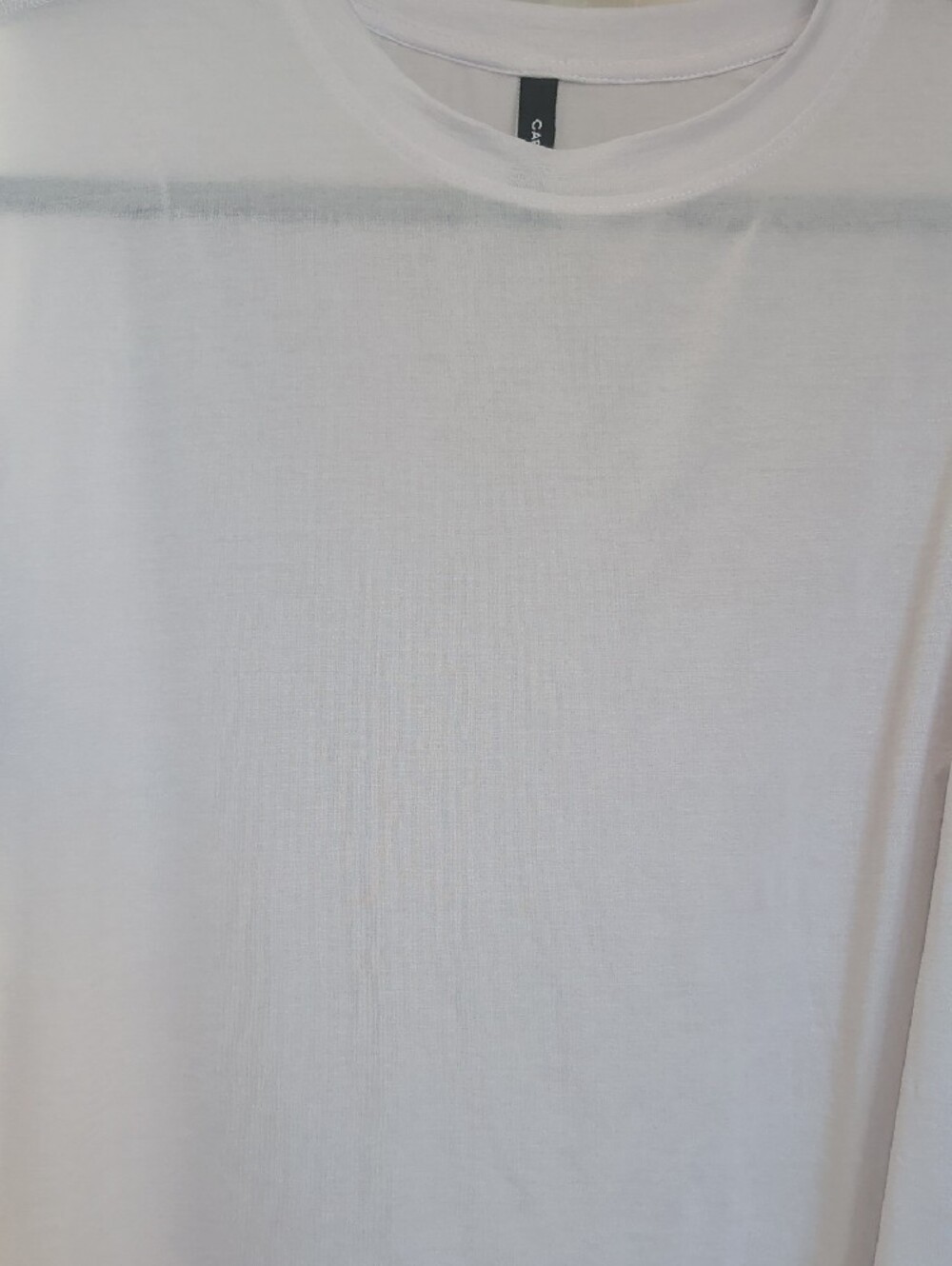 Carbon38 White Short-Sleeve Crew Tee - Picture 3 of 3